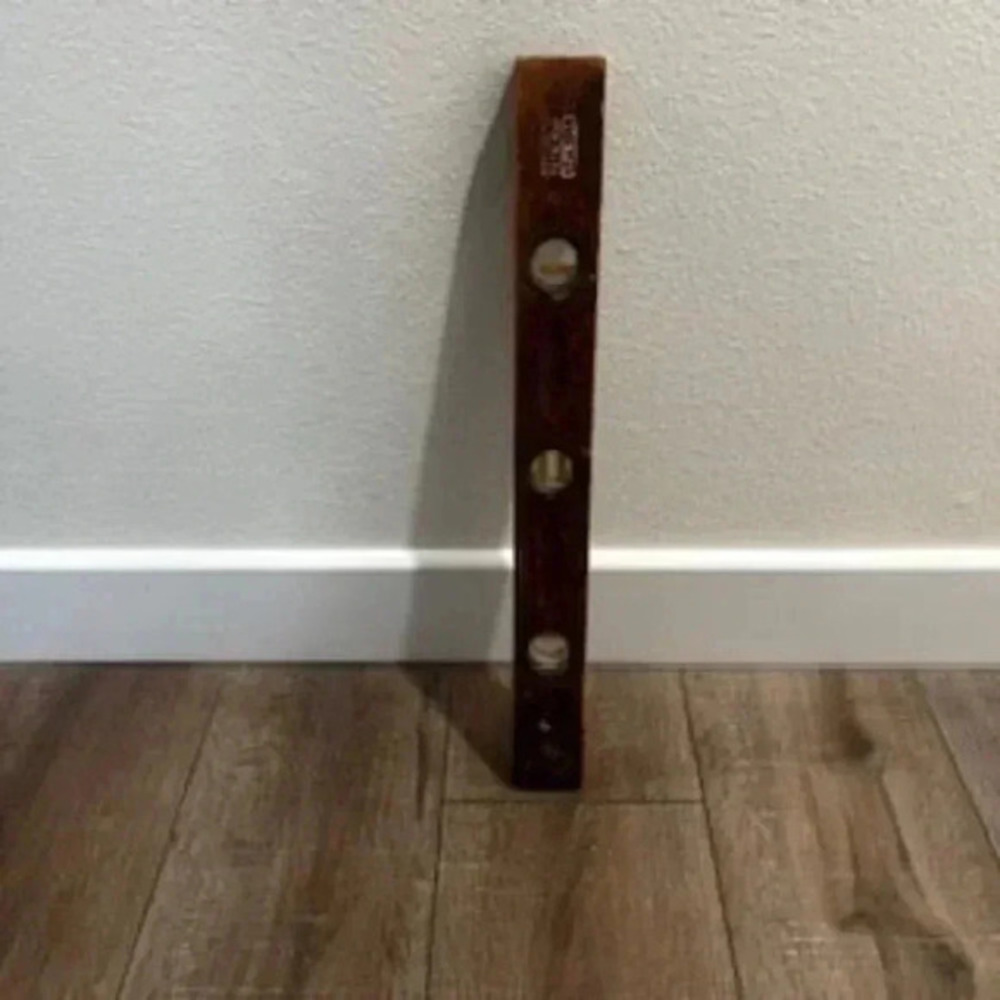 Vintage Stanley Wooden 24” Level No. 25 7N‎ 24”